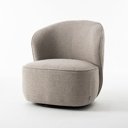 Draaifauteuil Teddy Natural