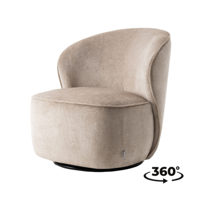 Draaifauteuil Soft Beige