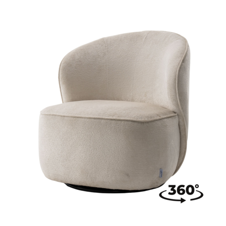 Draaifauteuil Soft Cream