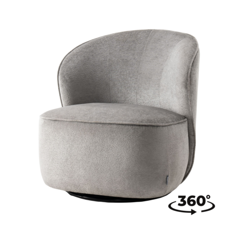 Draaifauteuil Soft Grey